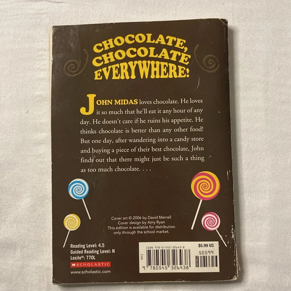 The Chocolate Touch Paperback By Patrick Skene Catling Very Good Teacher Library